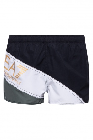 Logo-application swim shorts, zdjęcie 1 Logo-application swim shorts od EA7 Emporio Armani